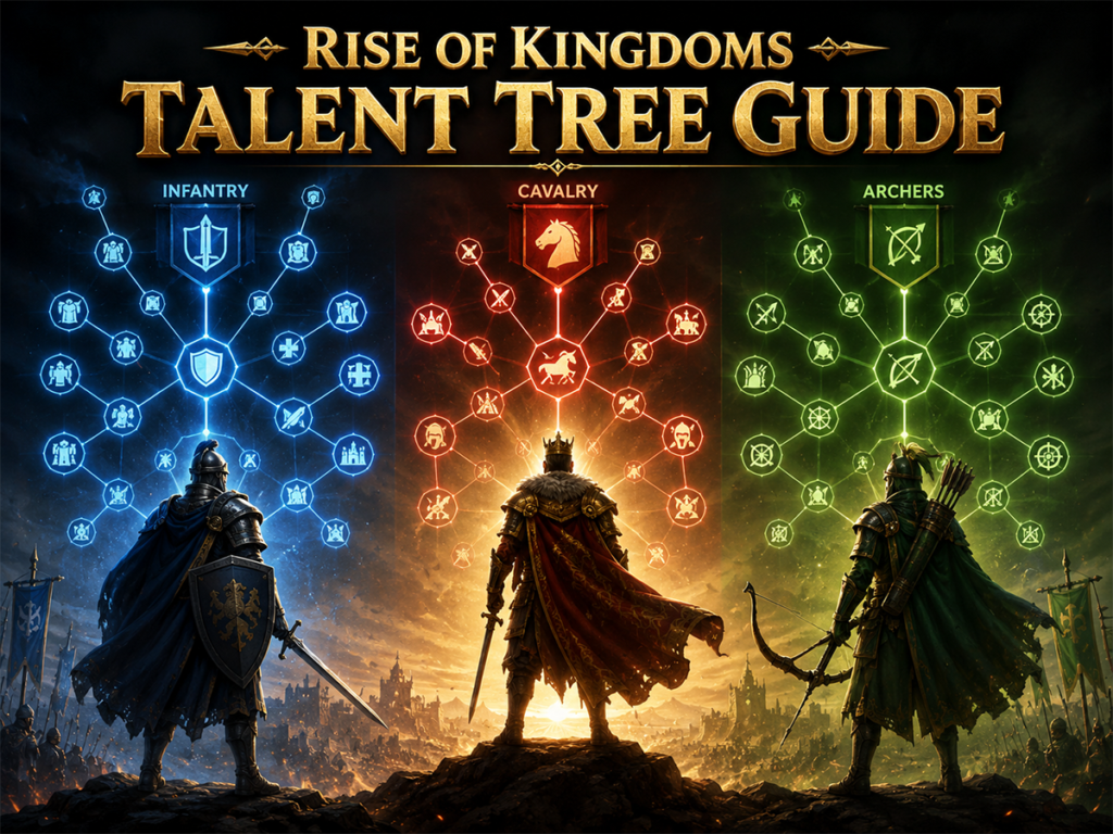 Rise of Kingdoms Talent Tree Guide: Best Builds for Every Commander