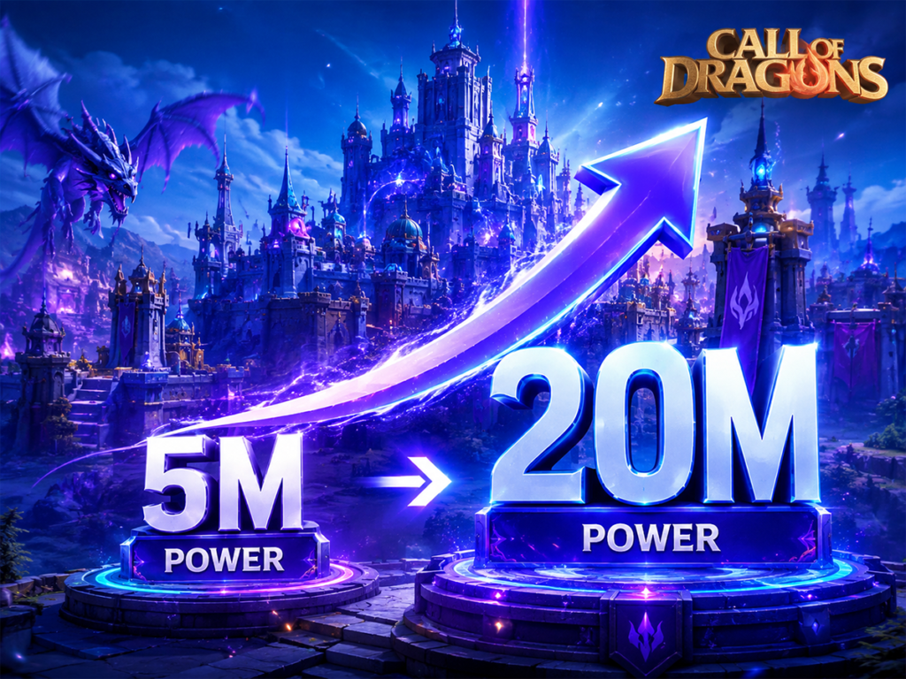 How to Increase Power Fast in Call of Dragons